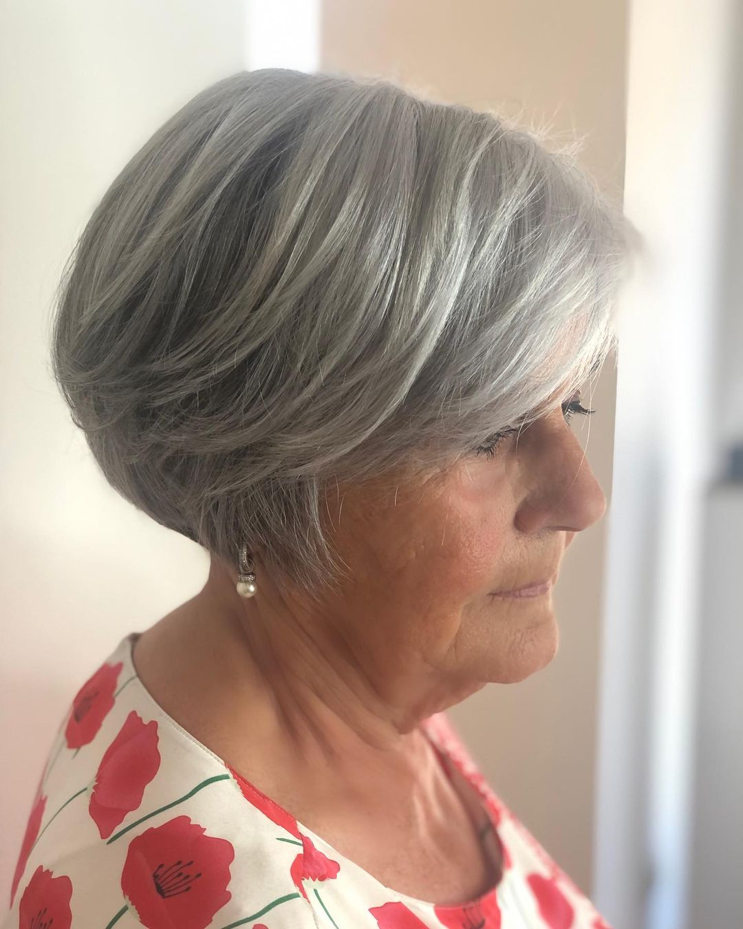 Cute Gray Pixie Bob for Older Ladies