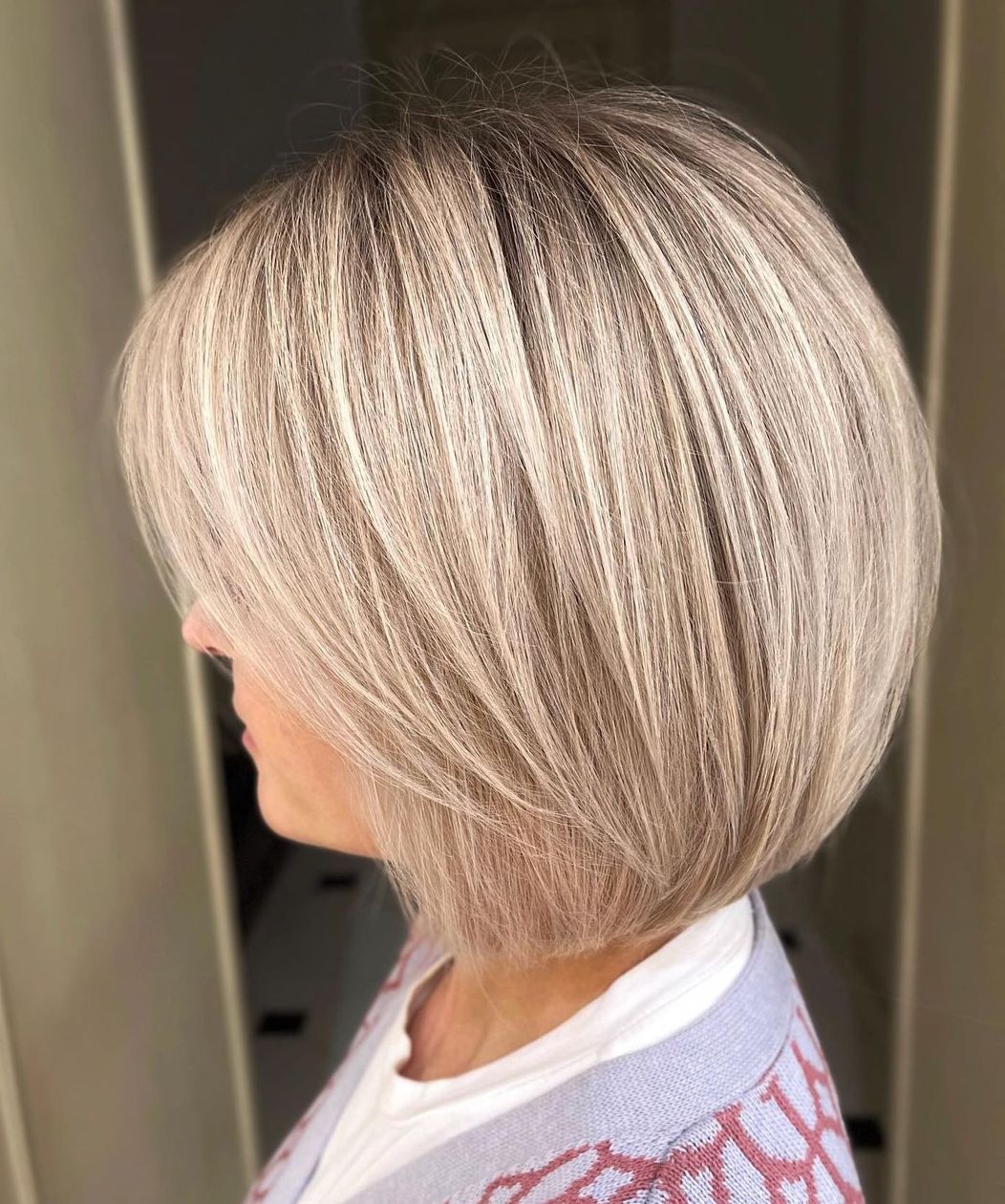 40+ Perfect Rounded Blonde Bob